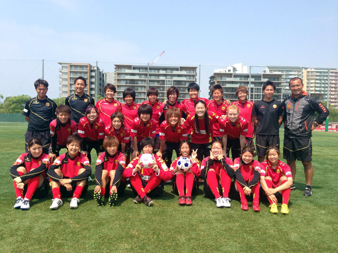 なでしこリーグ　INAC神戸レオネッサ　所属選手のみなさん